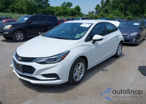 2017 Chevrolet Cruze Lt Auto из США, поврежденный, VIN 1G1BE5SMXH7250221
